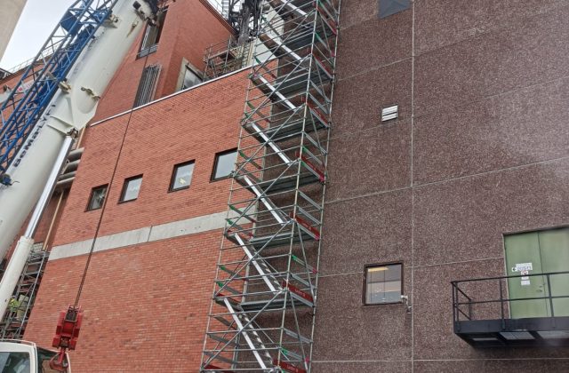 scaffolding stairs